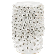 Currey and Company - 2000-0033 - Accent Table - Barnacle Collection - Antique White