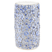 Currey and Company - 2000-0035 - Accent Table - Jessamine Collection - Blue