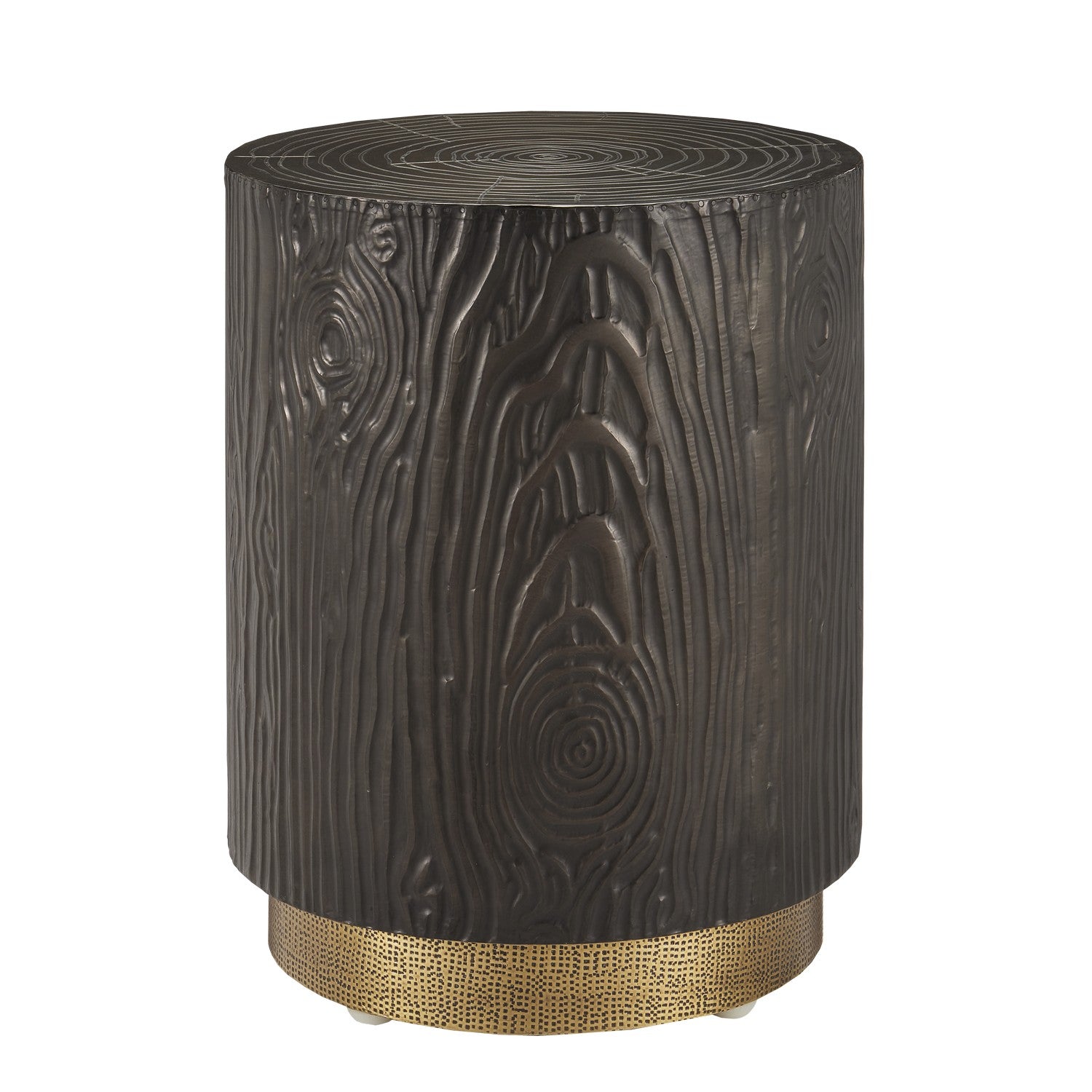Currey and Company - 3000-0242 - Accent Table - Terra Collection - Bronze/Brass