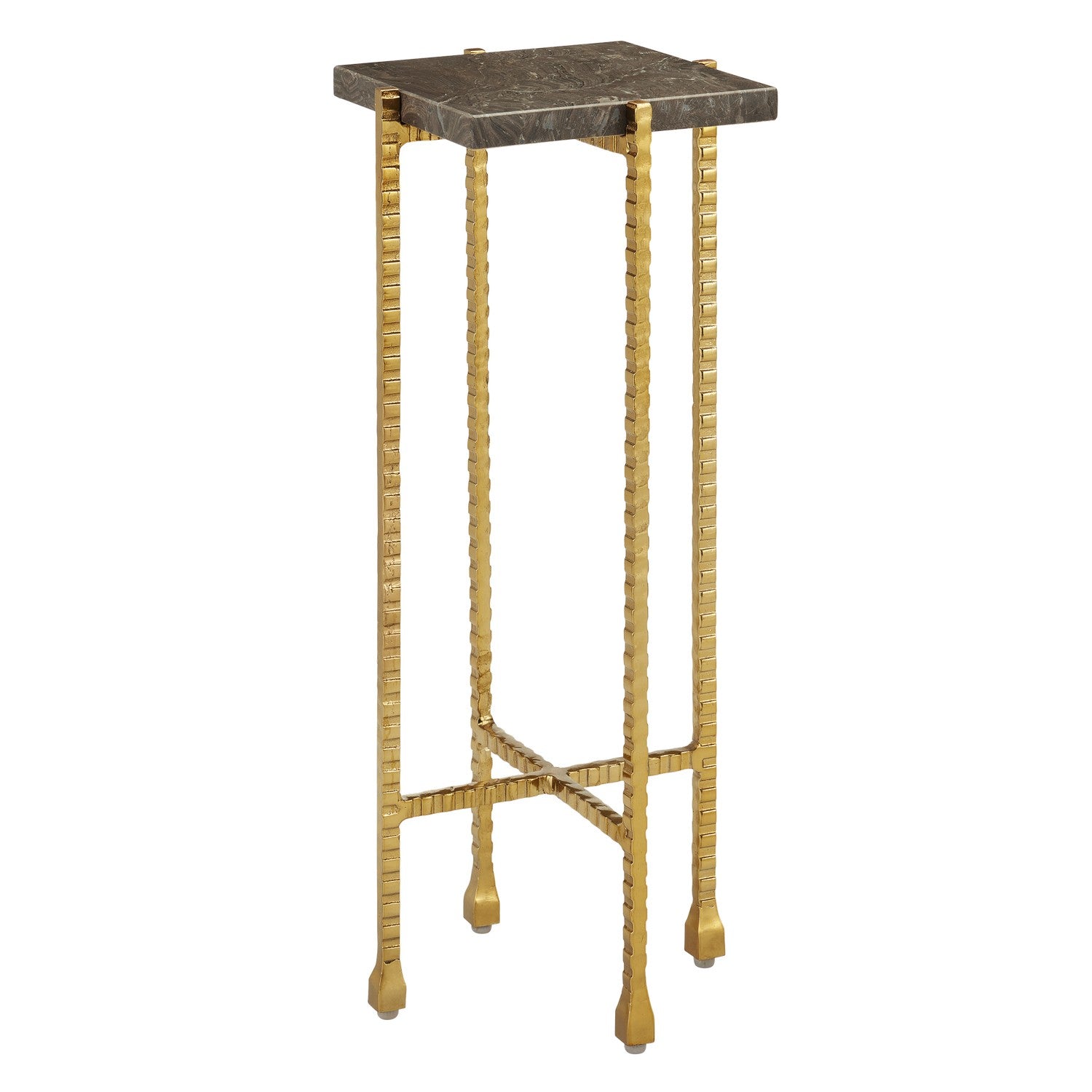 Currey and Company - 4000-0171 - Drinks Table - Flying Collection - Natural/Gold