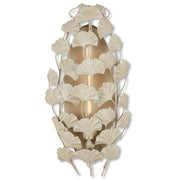Currey and Company - 5000-0230 - One Light Wall Sconce - Maidenhair Collection - Antique Pearl