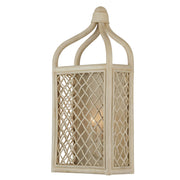 Currey and Company - 5000-0233 - One Light Wall Sconce - Wanstead Collection - Bleached Natural/Antique Pearl