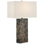 Currey and Company - 6000-0879 - One Light Table Lamp - Carina Table Lamp - Natural/Brass