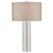 Currey and Company - 6000-0893 - One Light Table Lamp - Mercurius Table Lamp - White