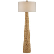 Currey and Company - 8000-0138 - One Light Floor Lamp - Birdsong Collection - Natural