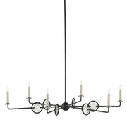 Currey and Company - 9000-0969 - Six Light Chandelier - Privateer Collection - Blacksmith