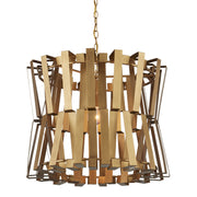 Currey and Company - 9000-1079 - One Light Chandelier - Chaconne Brass Chandelier - Brass
