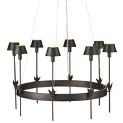 Currey and Company - 9000-1082 - LED Chandelier - Coterie Bronze Chandelier - Bronze/Gold