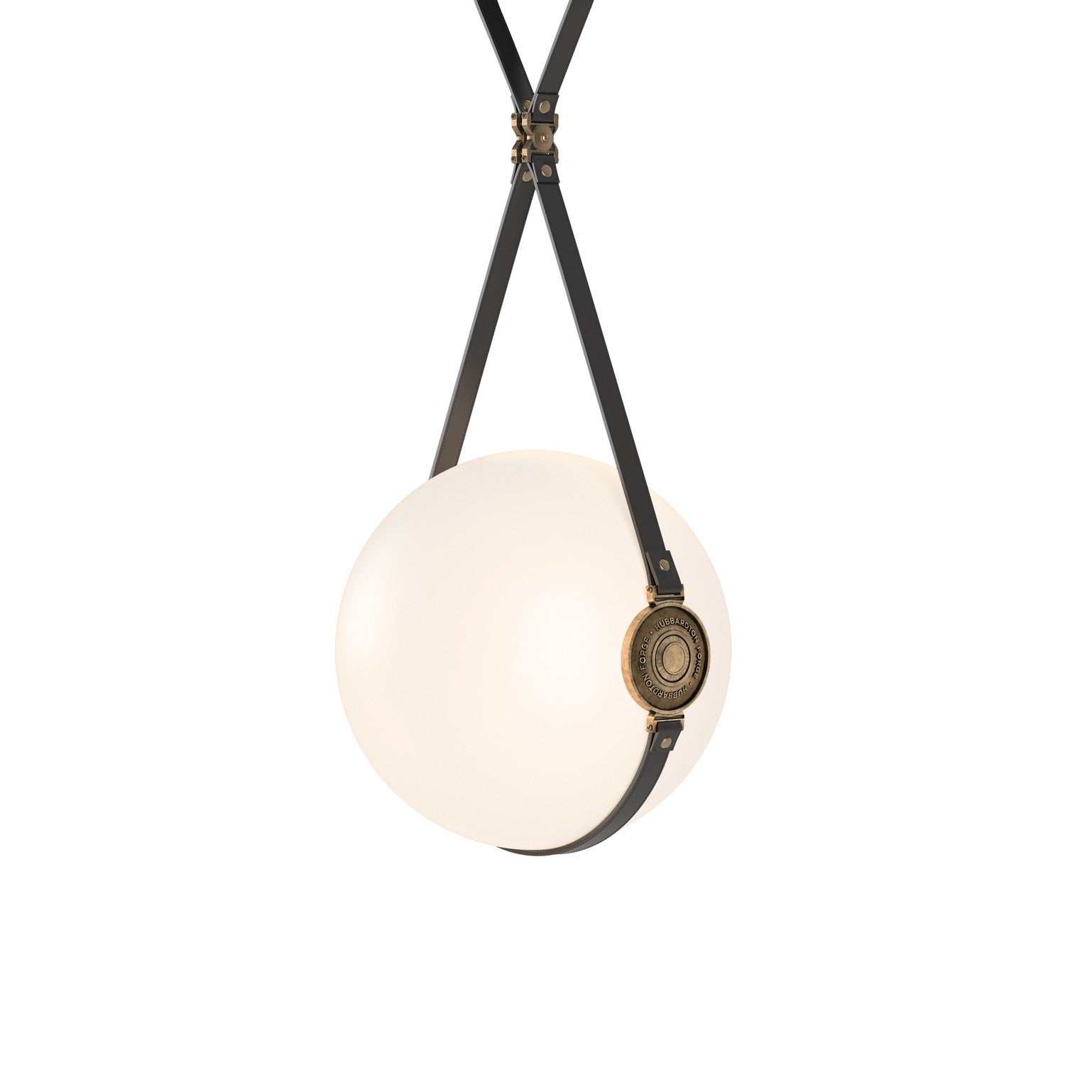 Hubbardton Forge - 131042-LED-LONG-10-27-LK-HF-GG0680 - LED Pendant - Derby - Black