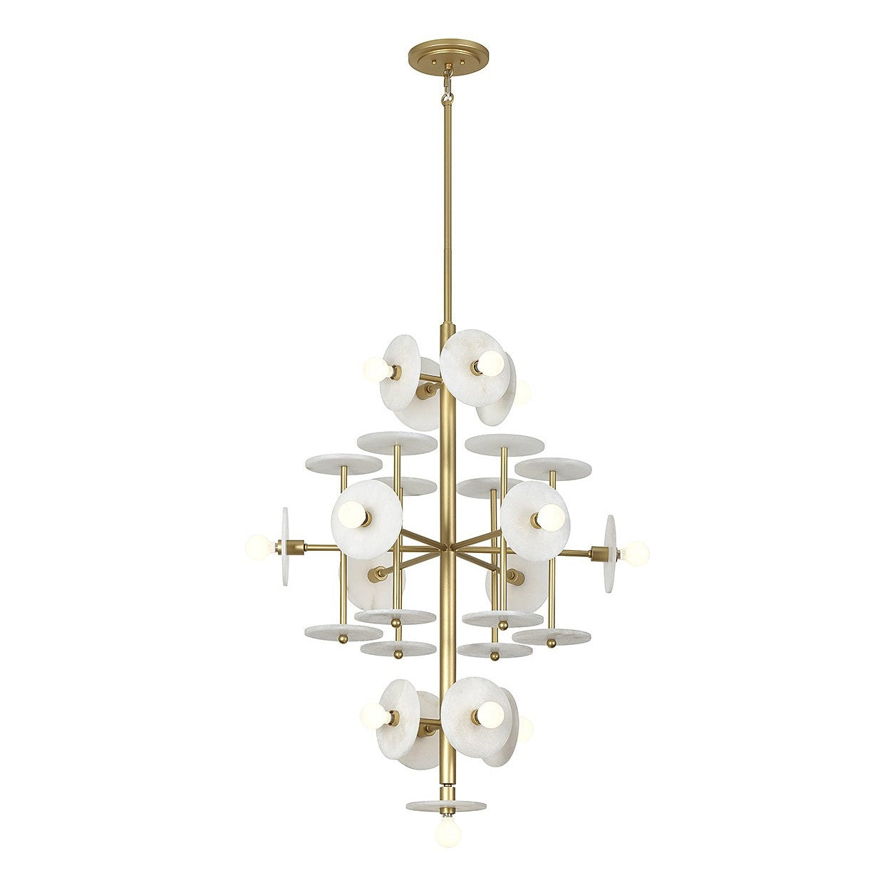 Savoy House - 1-1592-15-38 - 15 Light Chandelier - Amani - Royal Gold