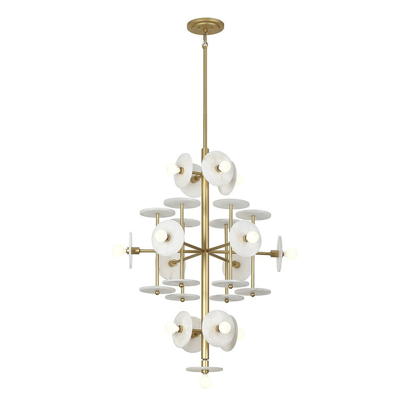 Savoy House - 1-1592-15-38 - 15 Light Chandelier - Amani - Royal Gold