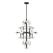 Savoy House - 1-1592-15-50 - 15 Light Chandelier - Amani - Black Cashmere