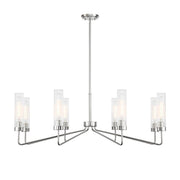 Savoy House - 1-8860-8-109 - Eight Light Chandelier - Baker - Polished Nickel