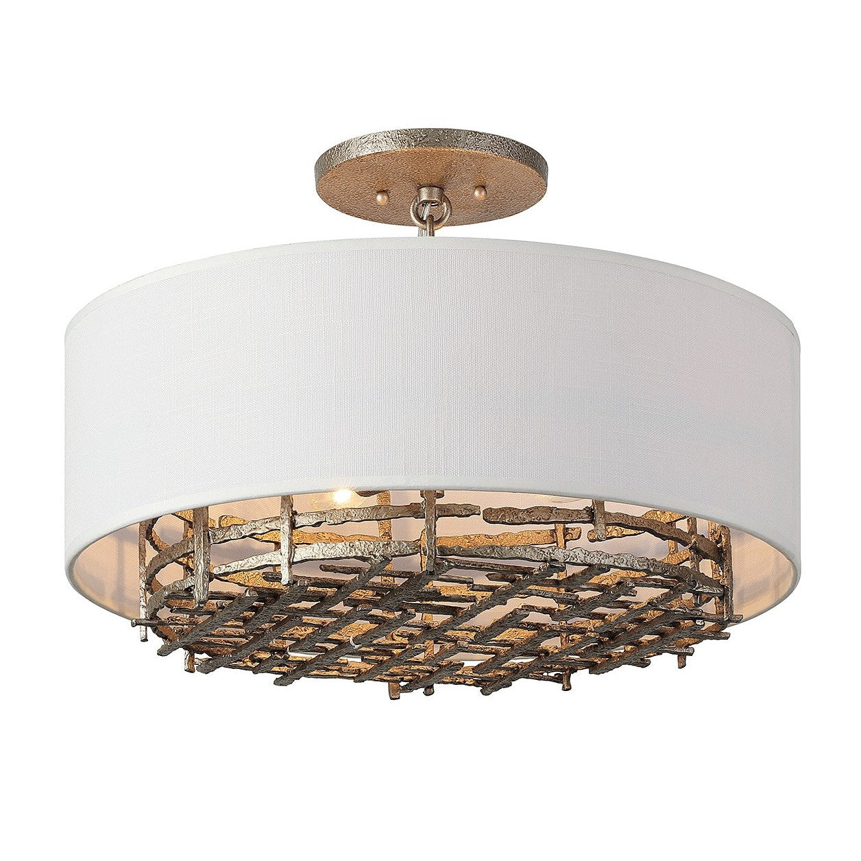 Savoy House - 6-1067-4-10 - Four Light Convertible Semi-Flush or Pendant - Cameo - Campagne Luxe
