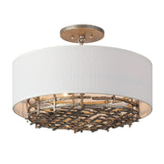 Savoy House - 6-1067-4-10 - Four Light Convertible Semi-Flush or Pendant - Cameo - Campagne Luxe
