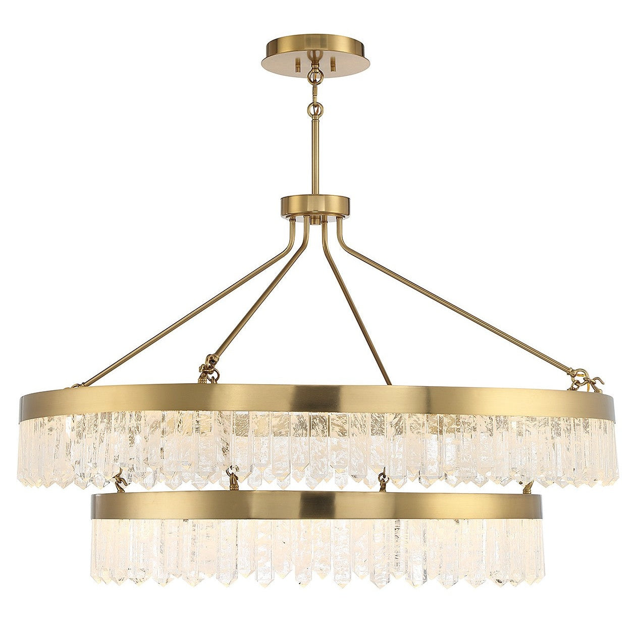 Savoy House - 7-1622-117-322 - LED Pendant - Landon - Warm Brass