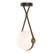 Hubbardton Forge - 131042-LED-STND-10-27-LB-HF-GG0680 - LED Pendant - Derby - Black