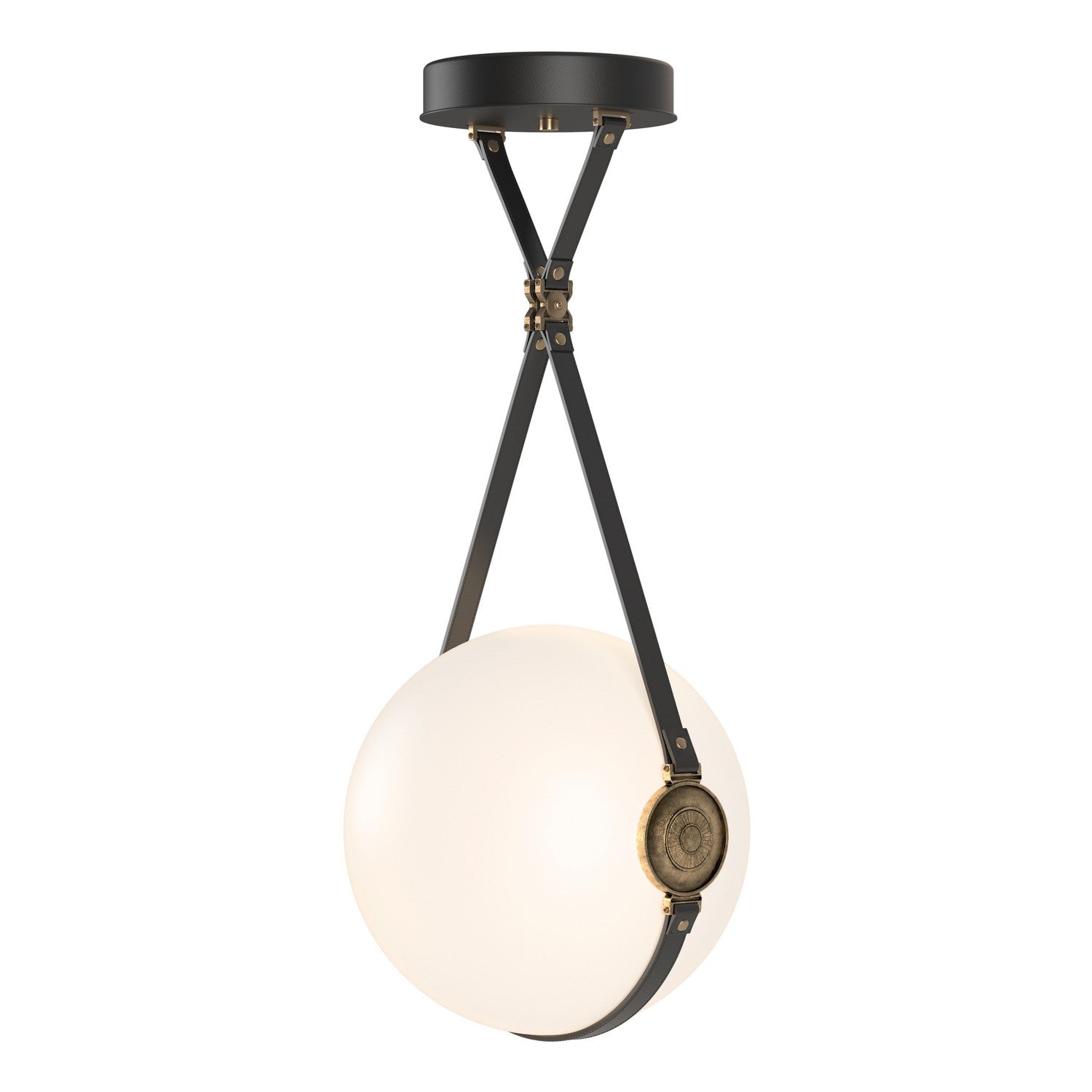 Hubbardton Forge - 131042-LED-STND-10-27-LK-NL-GG0680 - LED Pendant - Derby - Black