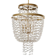 Metropolitan - N6897-898 - Eight Light Pendant - Stonybrook by Robin Baron - Harvest Gold