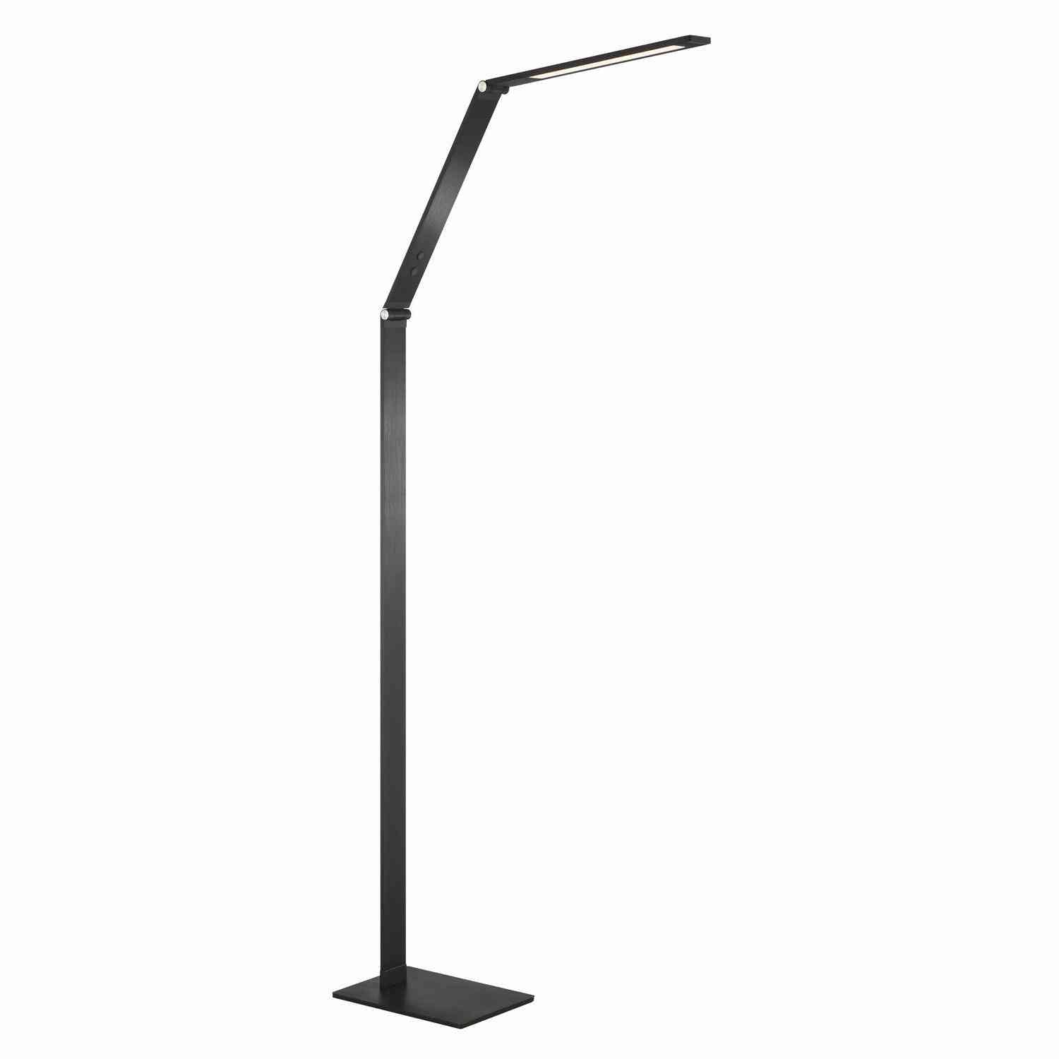 George Kovacs - P082-66F-L - LED Table Lamp - Portables - Anodized Brush Coal