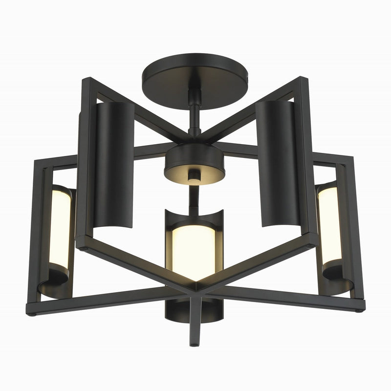 George Kovacs - P1554-66A-L - LED Wall Sconce - Trizay - Coal