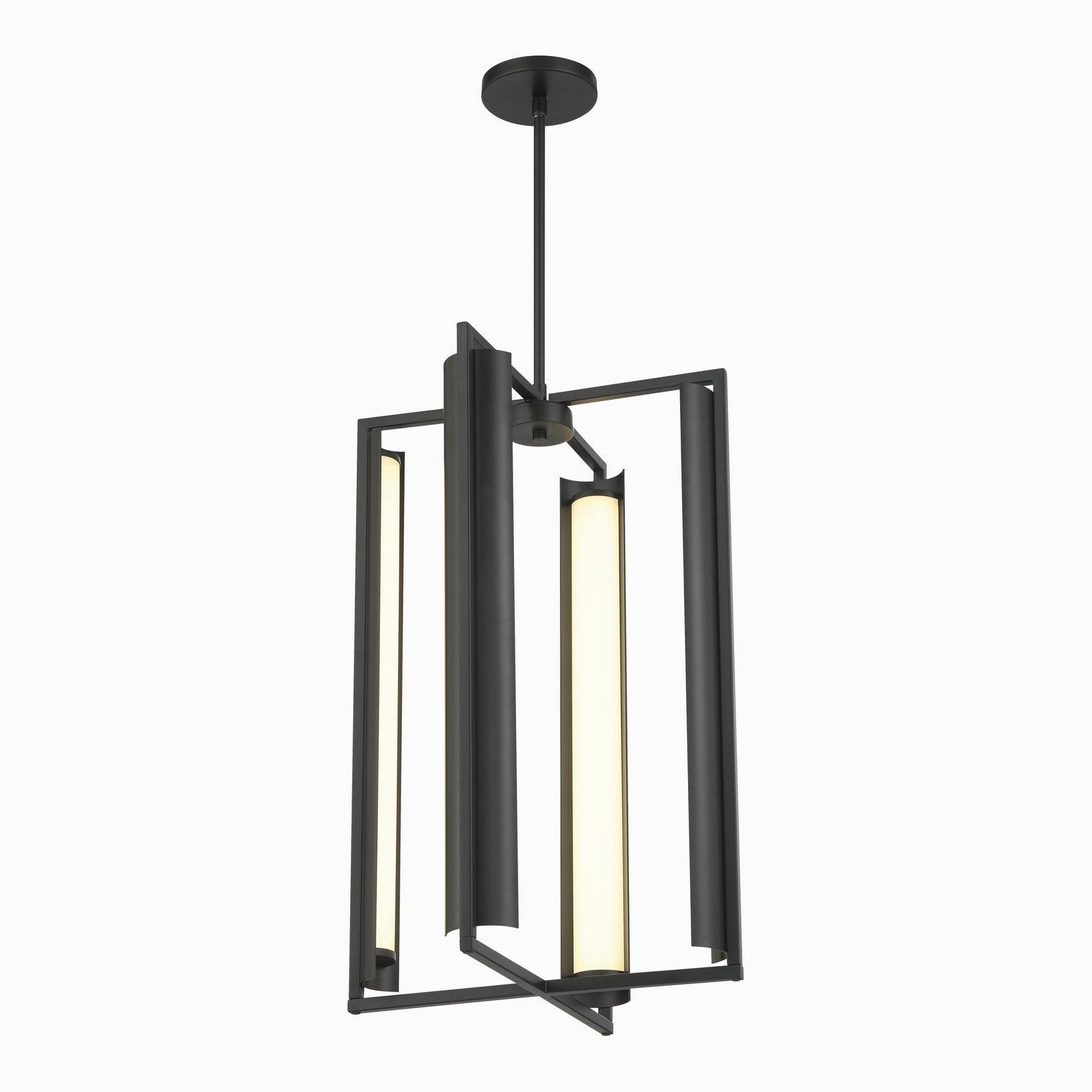 George Kovacs - P1555-66A-L - LED Pendant - Trizay - Coal