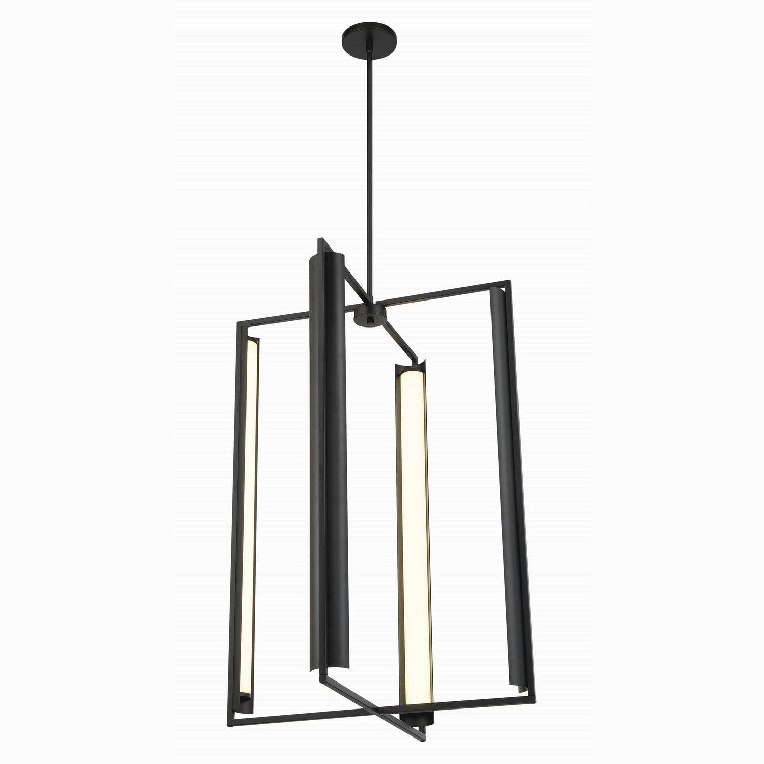 George Kovacs - P1556-66A-L - LED Pendant - Trizay - Coal