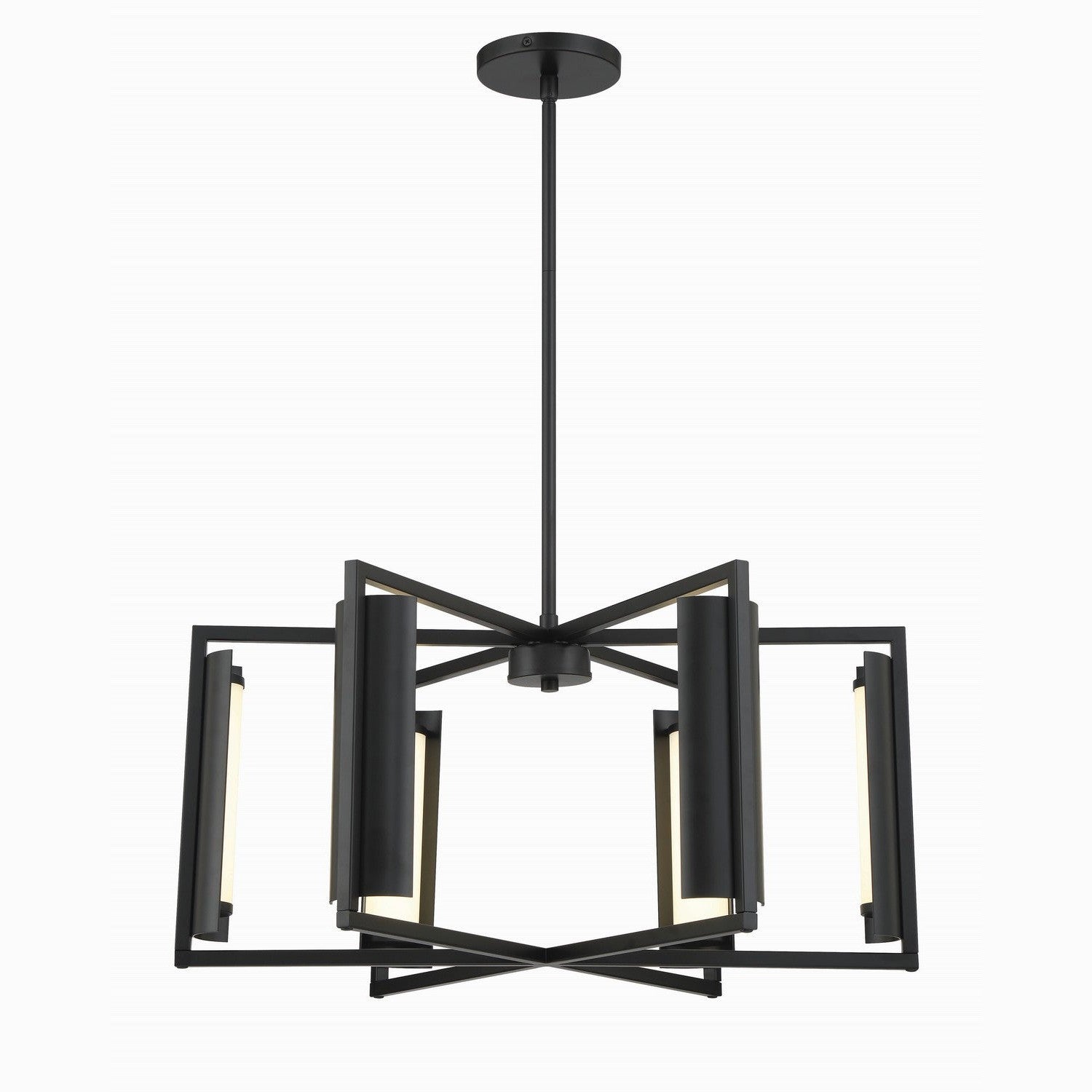 George Kovacs - P1558-66A-L - LED Pendant - Trizay - Coal