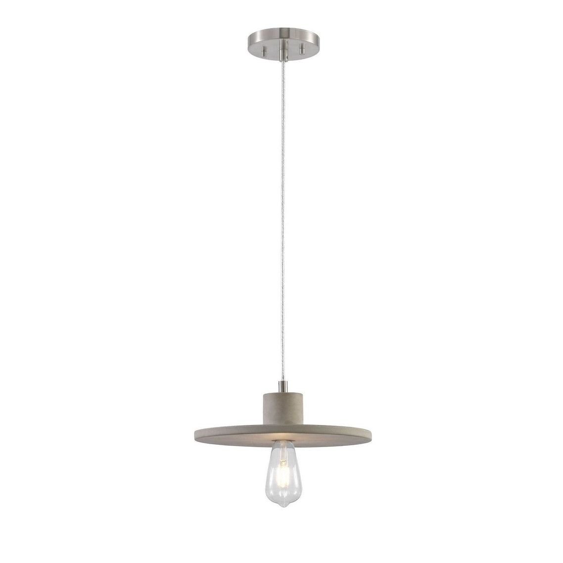 George Kovacs - P1883-084C - One Light Pendant - Sima - Burnished Nickel