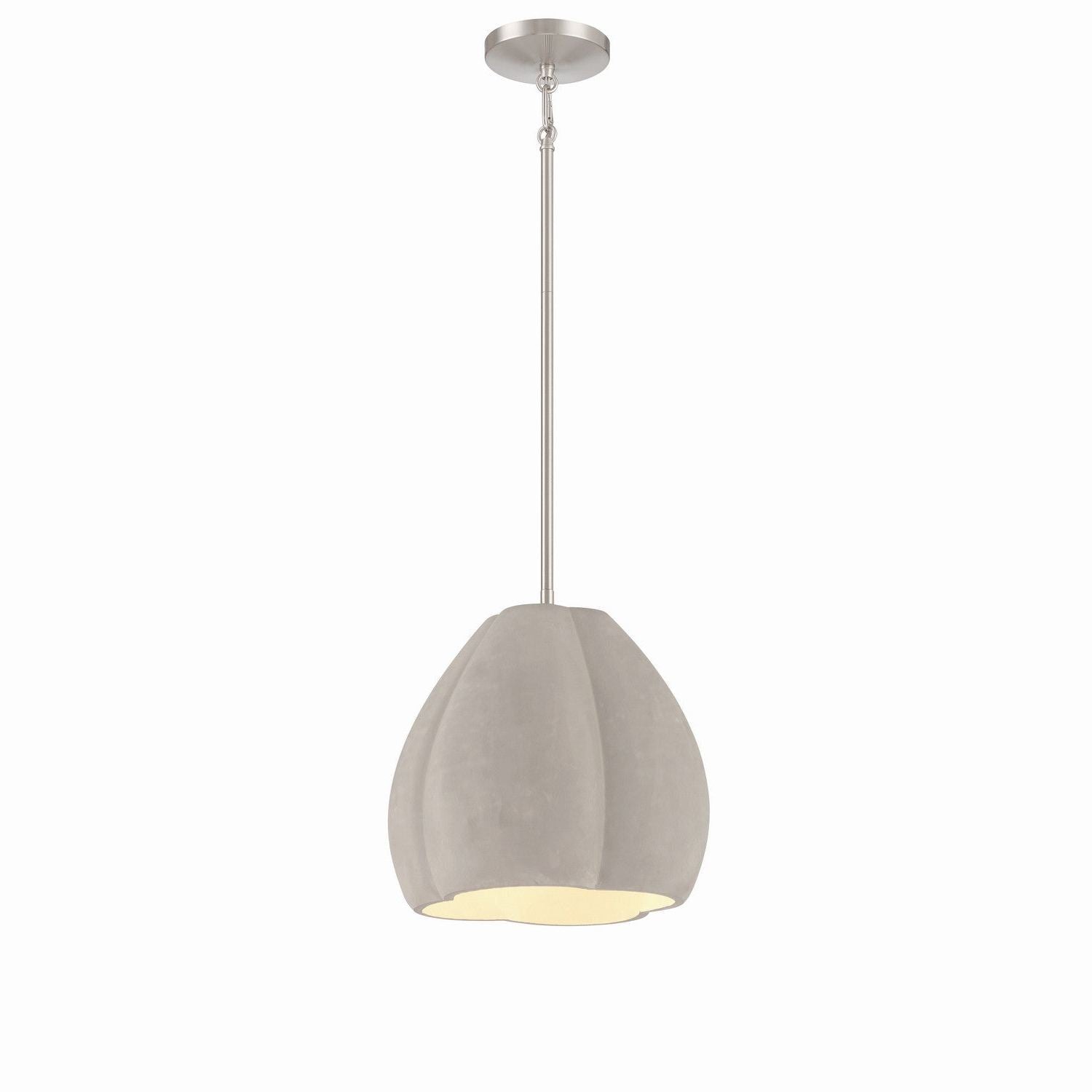 George Kovacs - P1884-084C - One Light Pendant - Sima - Burnished Nickel