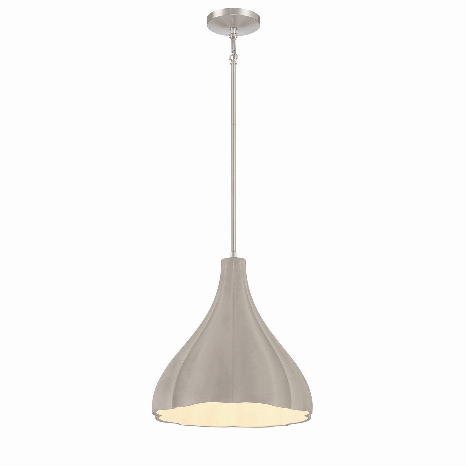 George Kovacs - P1888-084C - One Light Pendant - Sima - Burnished Nickel