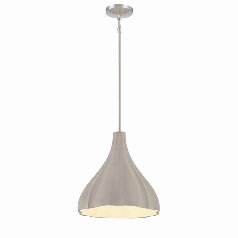 George Kovacs - P1888-084C - One Light Pendant - Sima - Burnished Nickel
