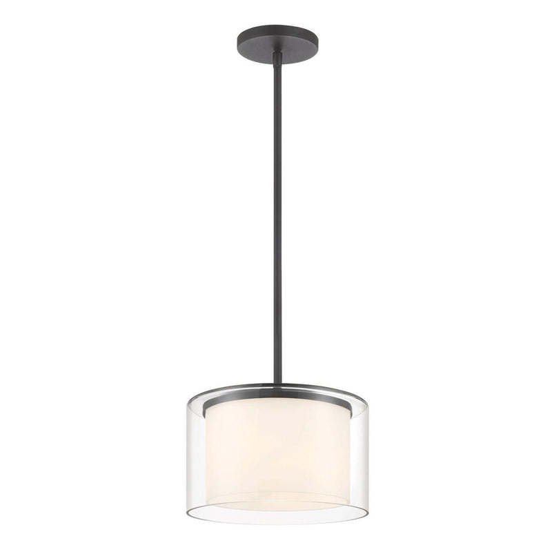 Minka-Lavery - 4102-66 - One Light Pendant - Parsons Studio - Coal