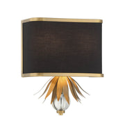 Minka-Lavery - 4582-672 - Two Light Wall Sconce - Caprio - Natural Brushed Brass