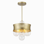 Minka-Lavery - 5195-697 - Three Light Convertible Pendant - Verdi Square - Soft Gold