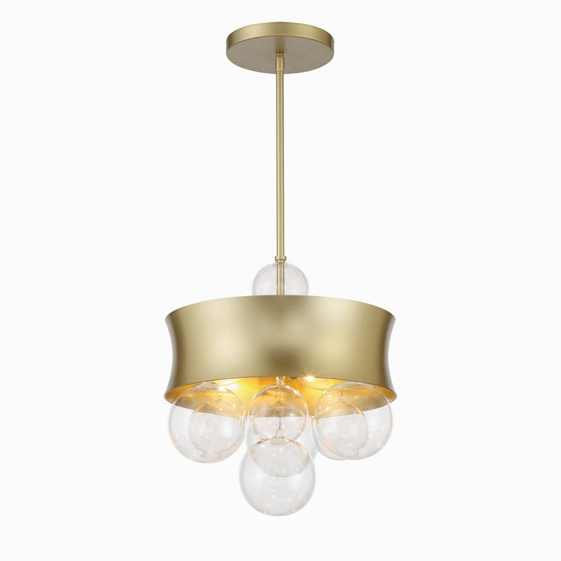 Minka-Lavery - 5195-697 - Three Light Convertible Pendant - Verdi Square - Soft Gold