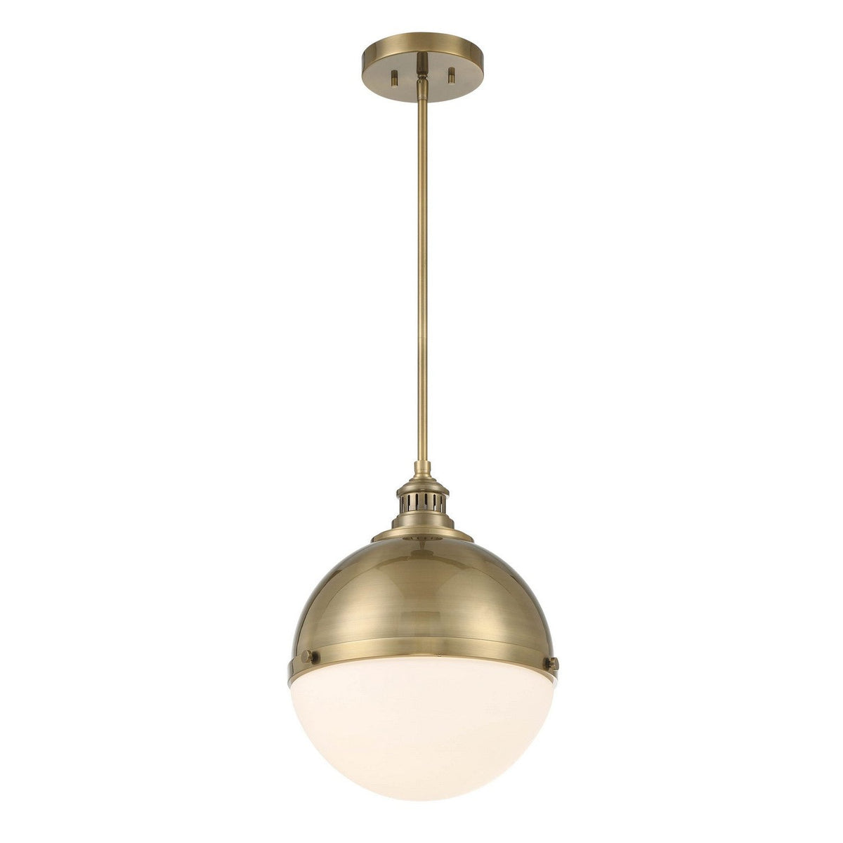 Minka-Lavery - 6605-923 - One Light Pendant - Vorey - Oxidized Aged Brass