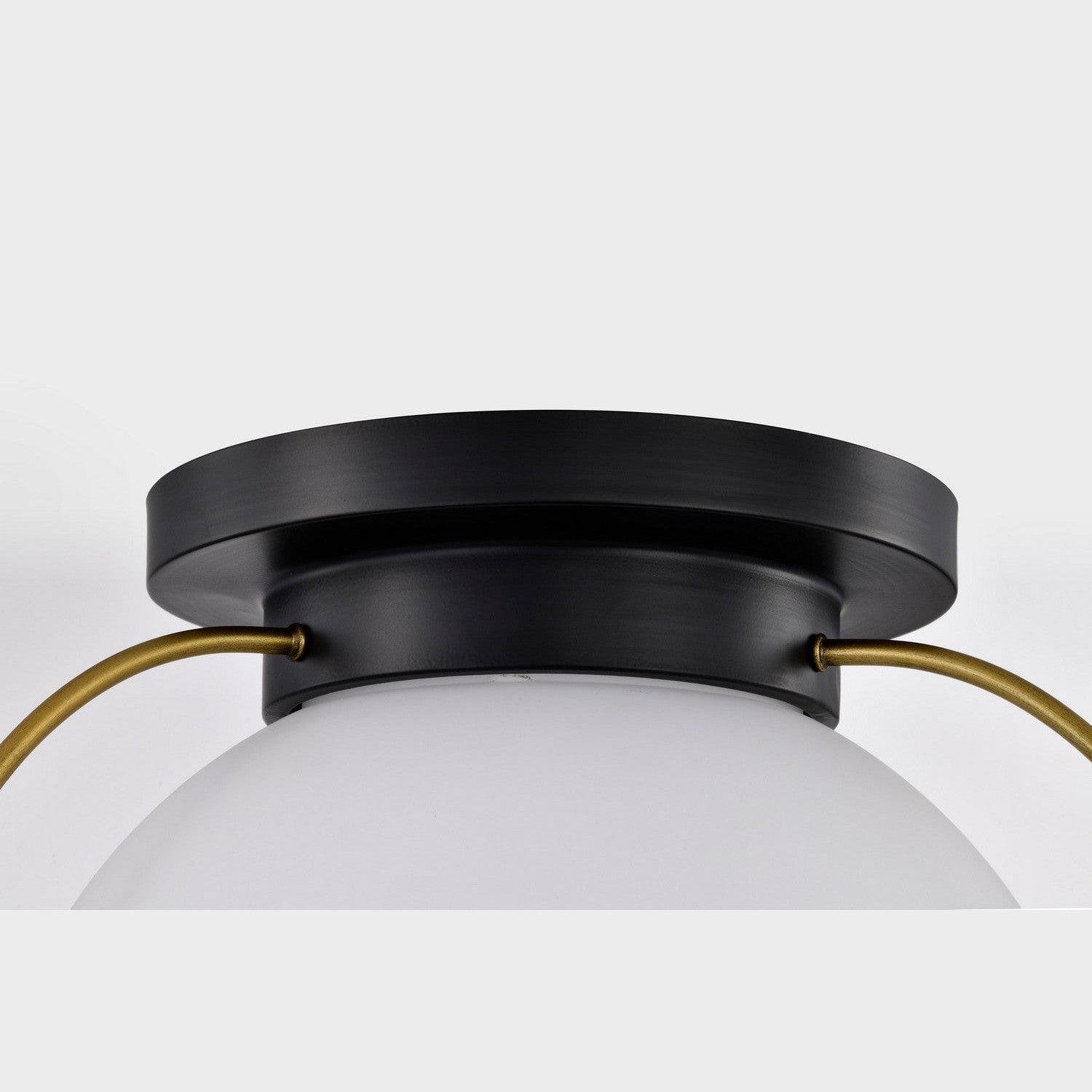 Nuvo Lighting - 60-7772 - One Light Flush Mount - Lakeshore - Matte Black