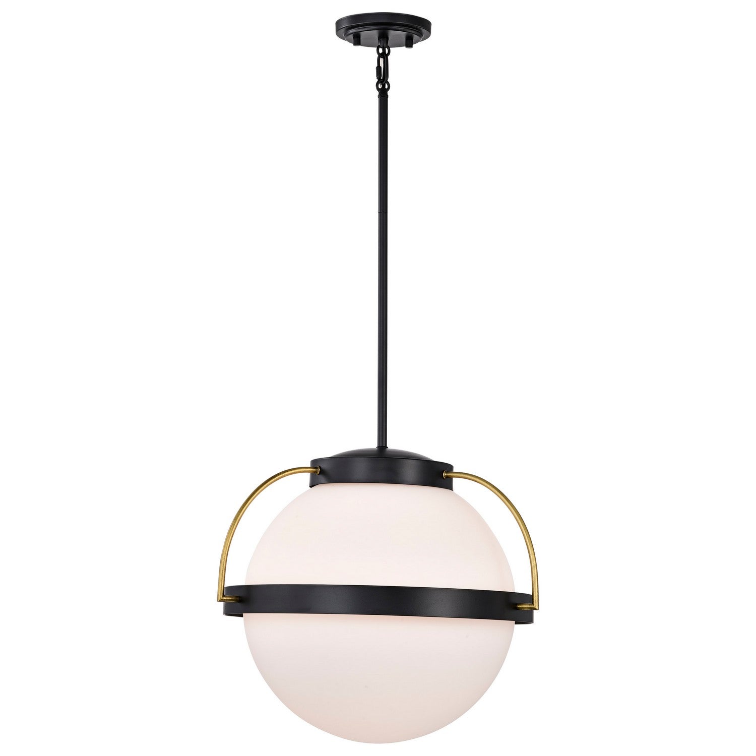 Nuvo Lighting - 60-7774 - One Light Pendant - Lakeshore - Matte Black