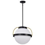 Nuvo Lighting - 60-7774 - One Light Pendant - Lakeshore - Matte Black