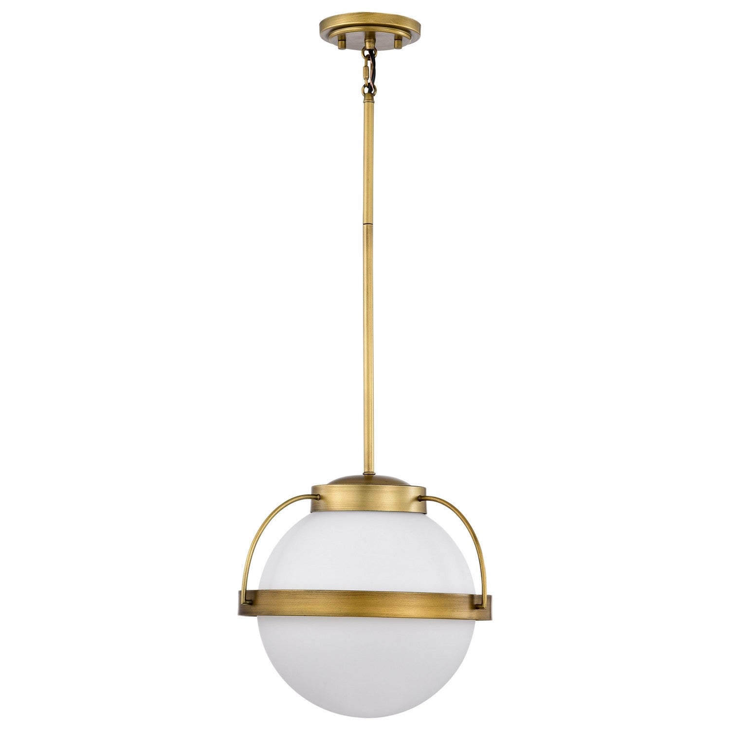 Nuvo Lighting - 60-7784 - One Light Pendant - Lakeshore - Natural Brass