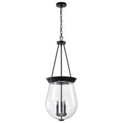 Nuvo Lighting - 60-7803 - Three Light Pendant - Boliver - Matte Black