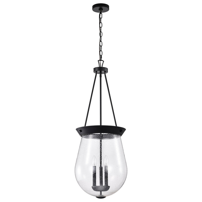 Nuvo Lighting - 60-7803 - Three Light Pendant - Boliver - Matte Black