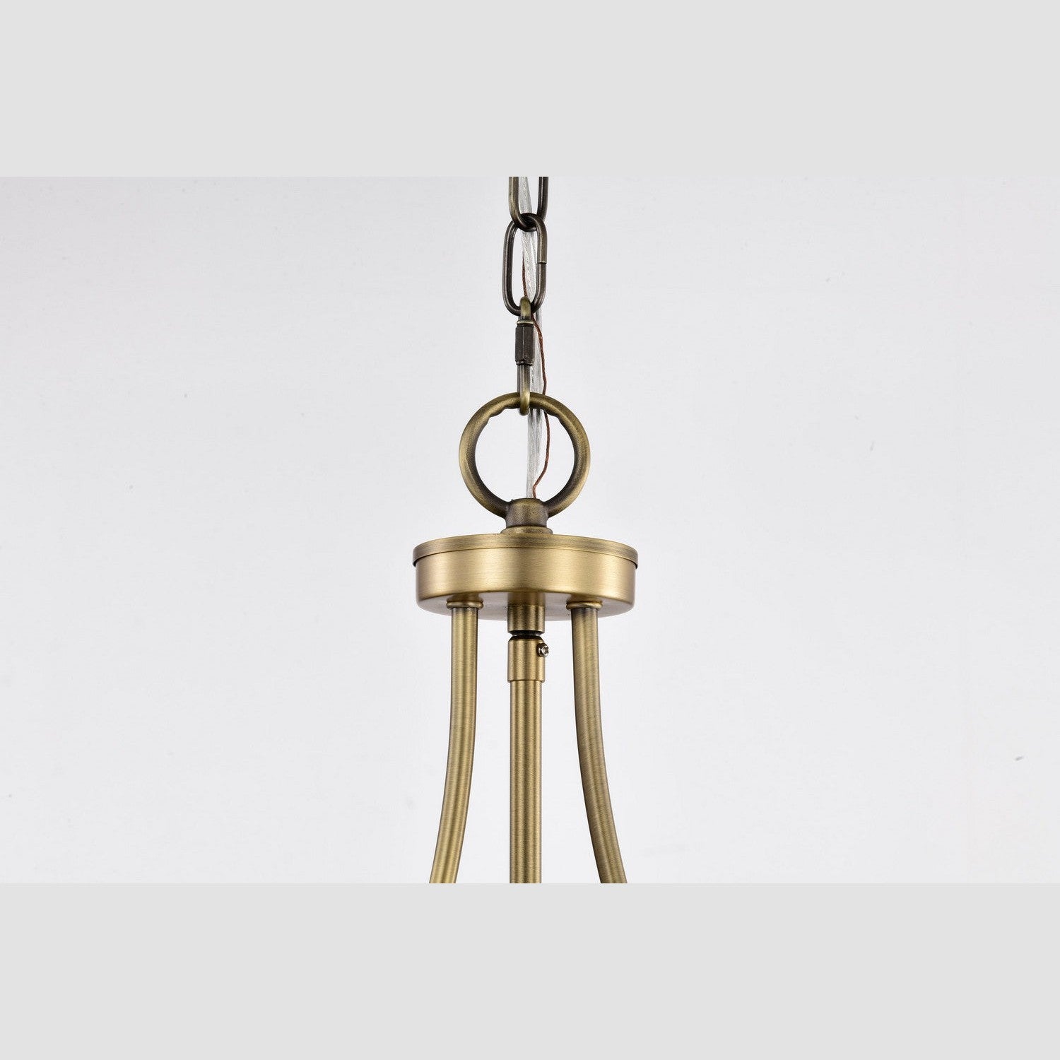 Nuvo Lighting - 60-7818 - Three Light Pendant - Amado - Vintage Brass