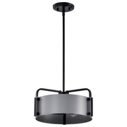 Nuvo Lighting - 60-7852 - Three Light Pendant - Altos - Matte Gray