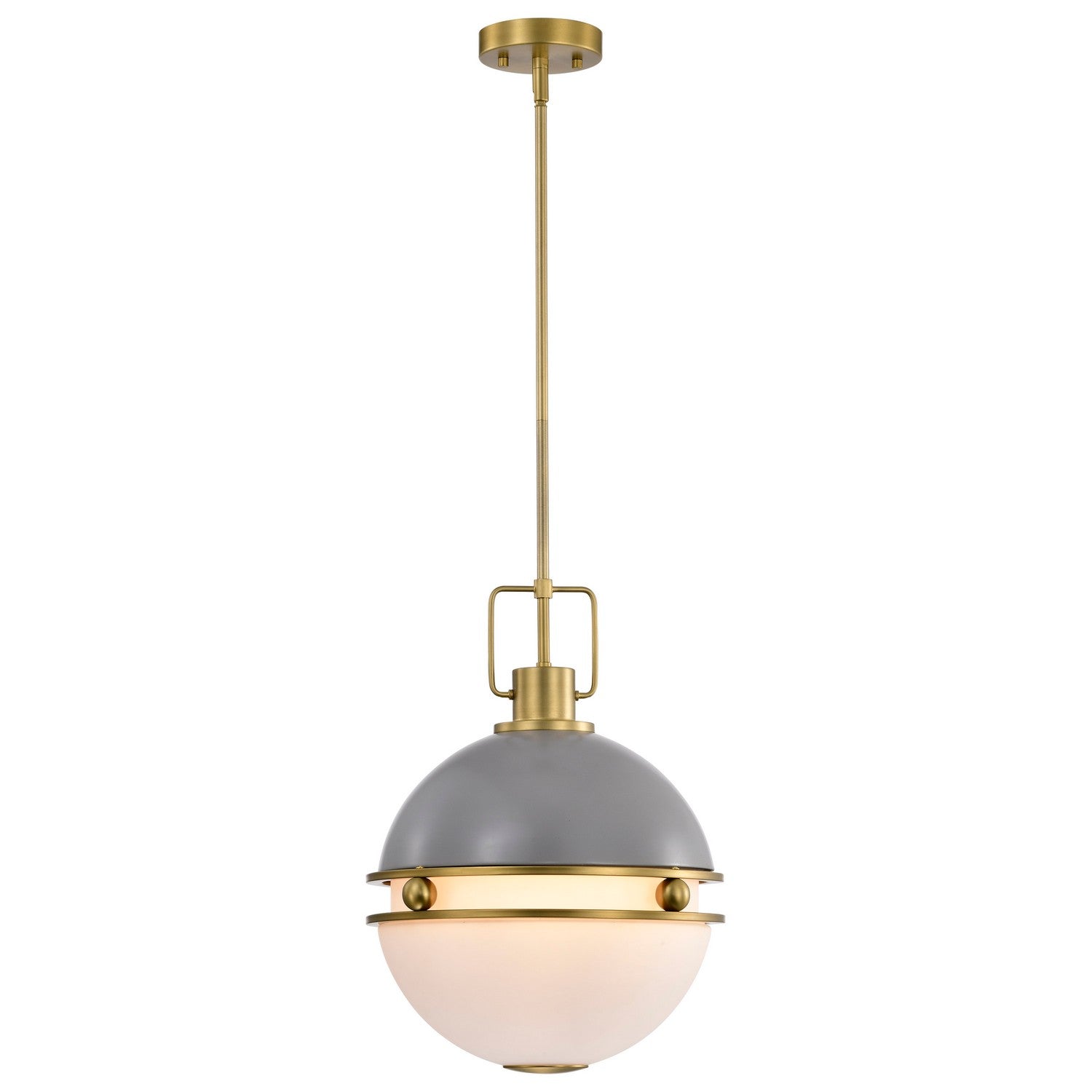 Nuvo Lighting - 60-7877 - Two Light Pendant - Everton - Matte Gray