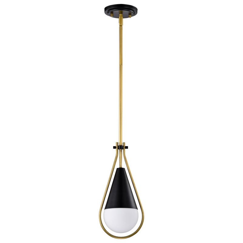 Nuvo Lighting - 60-7903 - One Light Pendant - Admiral - Matte Black