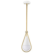 Nuvo Lighting - 60-7922 - One Light Pendant - Admiral - Matte White
