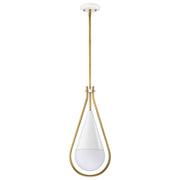 Nuvo Lighting - 60-7923 - One Light Pendant - Admiral - Matte White
