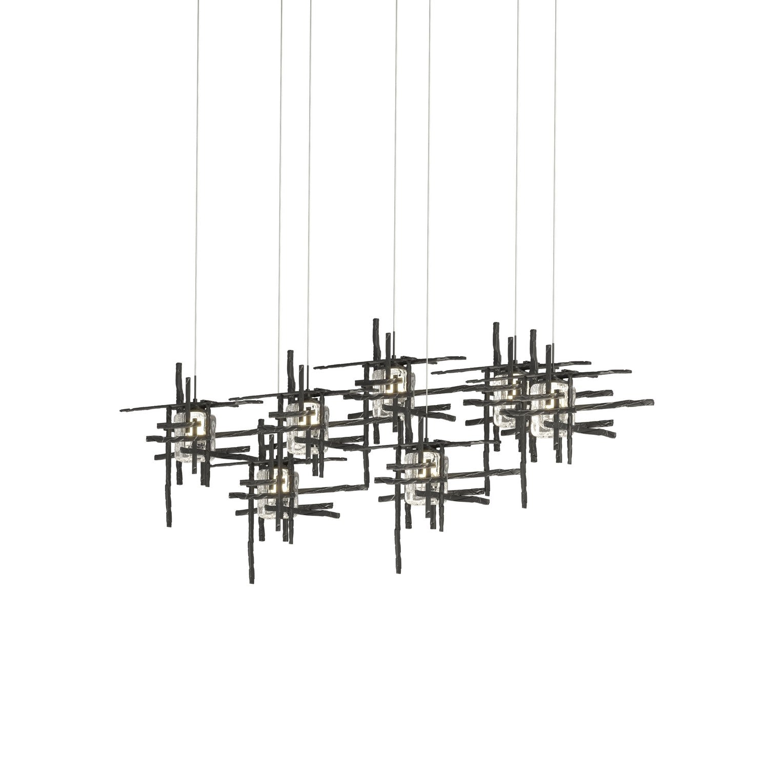 Hubbardton Forge - 131095-SKT-LONG-10-II0728 - LED Pendant - Tura - Black